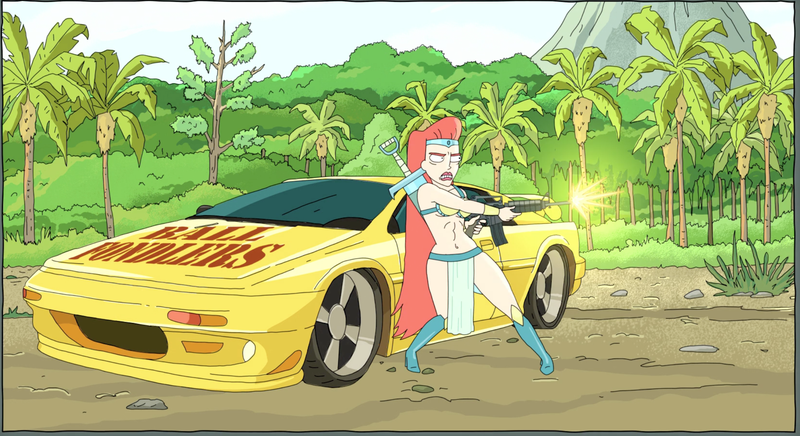 Illustration for article titled The Cars Of Rick And Morty, Scrutinized